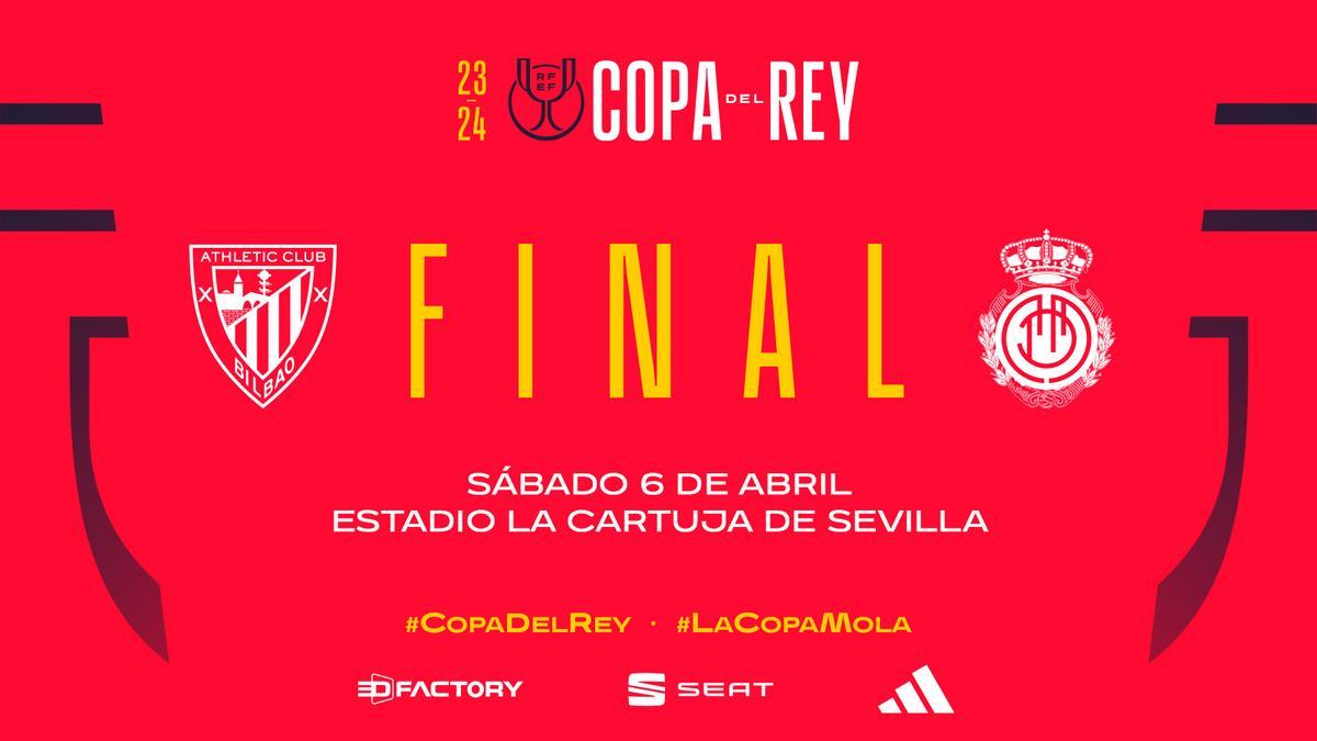Athletic y Mallorca jugarán la final de Copa en Sevilla