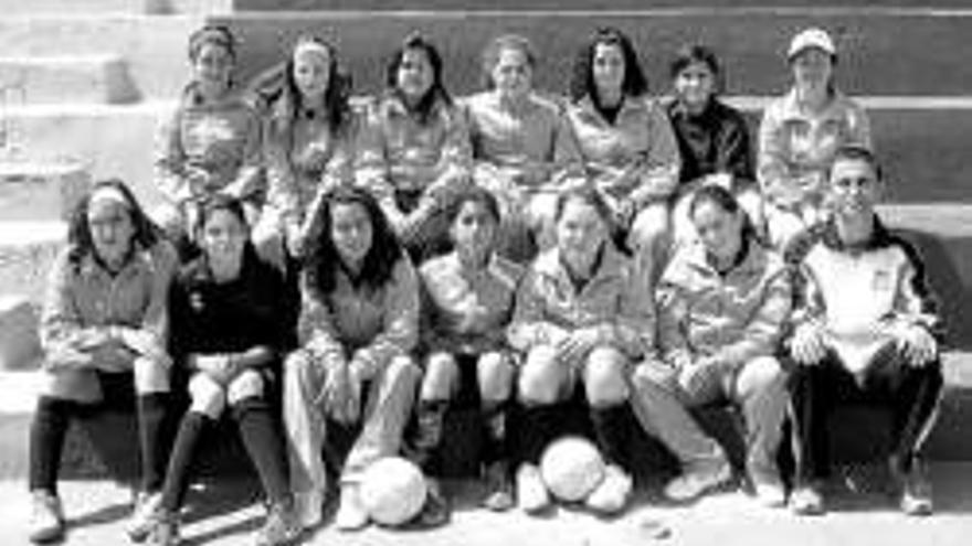 El equipo infantil femenino de fútbol sala de Torremejía