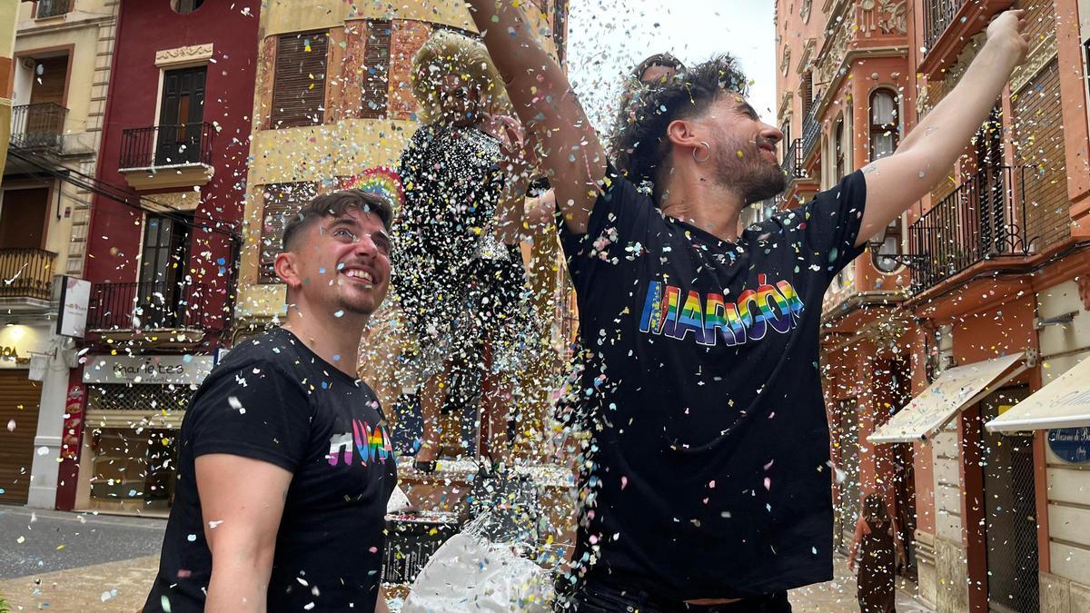 Así ha sido la manifestación del orgullo LGTBI en Alzira.