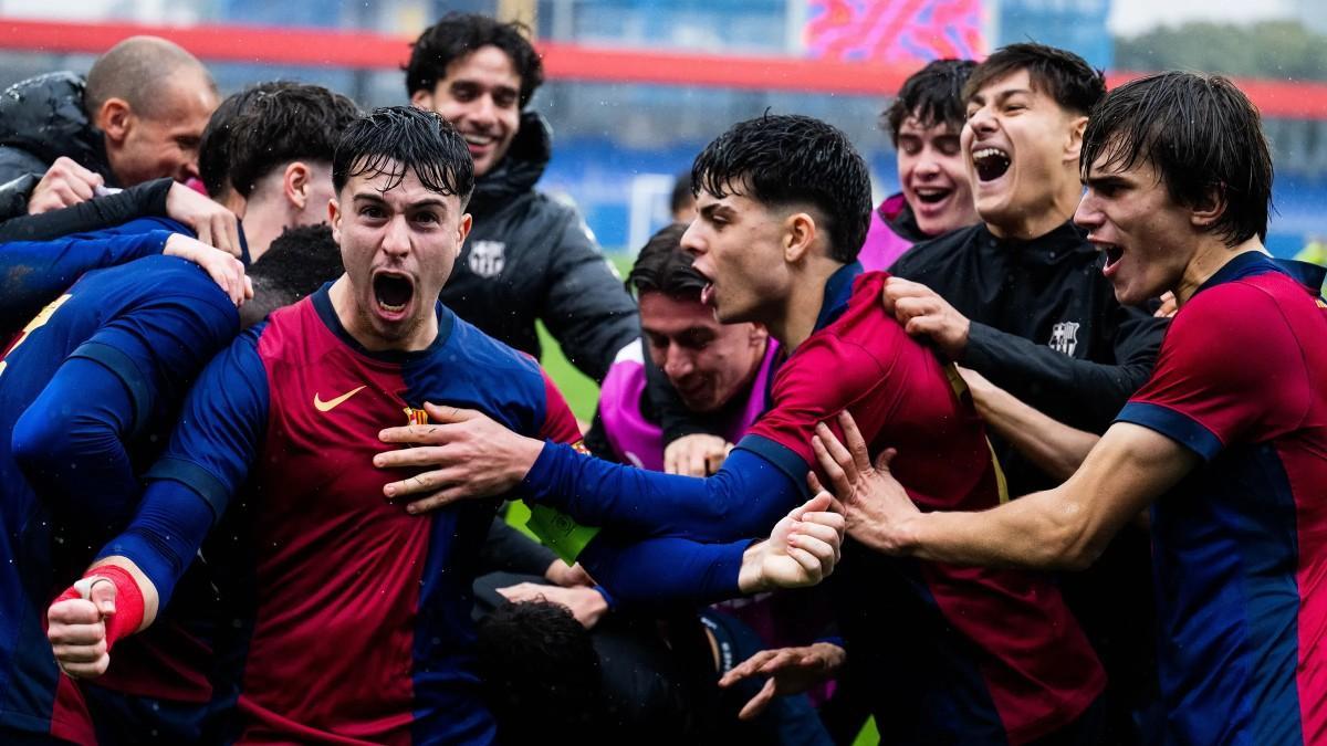 El FC Barcelona es uno de los equipos que estará en el sorteo de los octavos de final de la Youth League