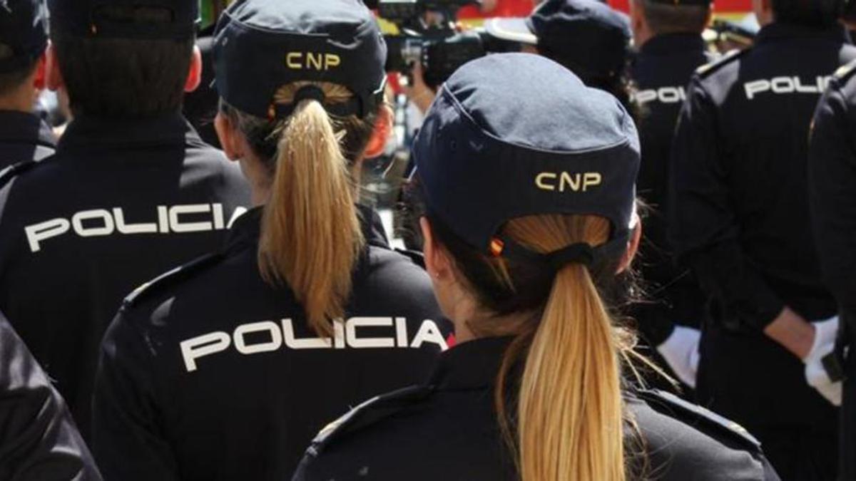 Imatge d'arxiu d'agents de la Policia Nacional