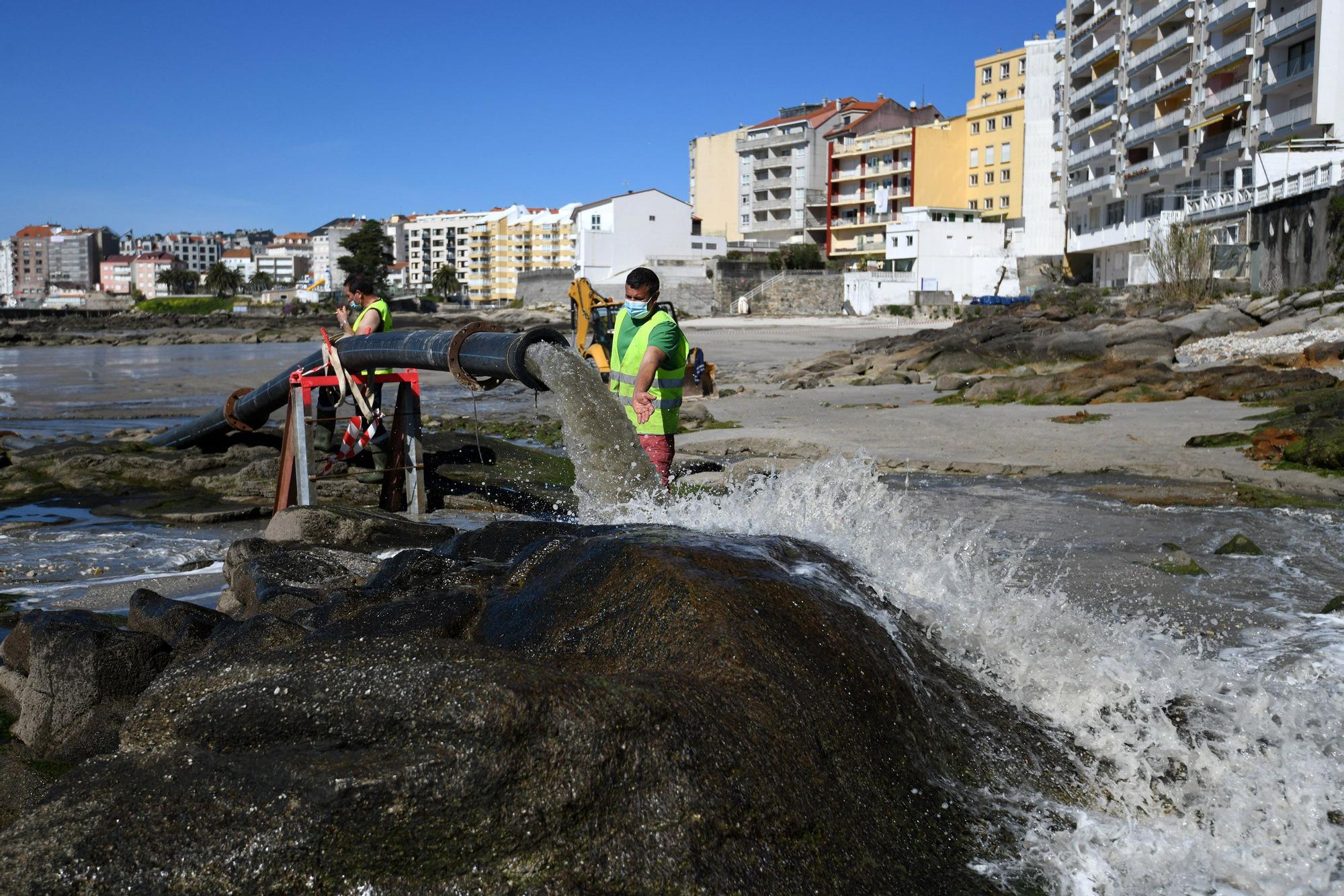 A Carabuxeira, la "nueva" playa de Sanxenxo