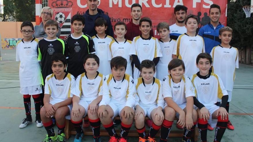 El Club Deportivo Murcia Fútbol Sala, en el colegio Jesús María