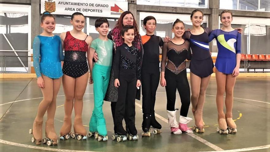 Grado acogió la II Tecnificación de Patinaje Artístico - La Nueva España