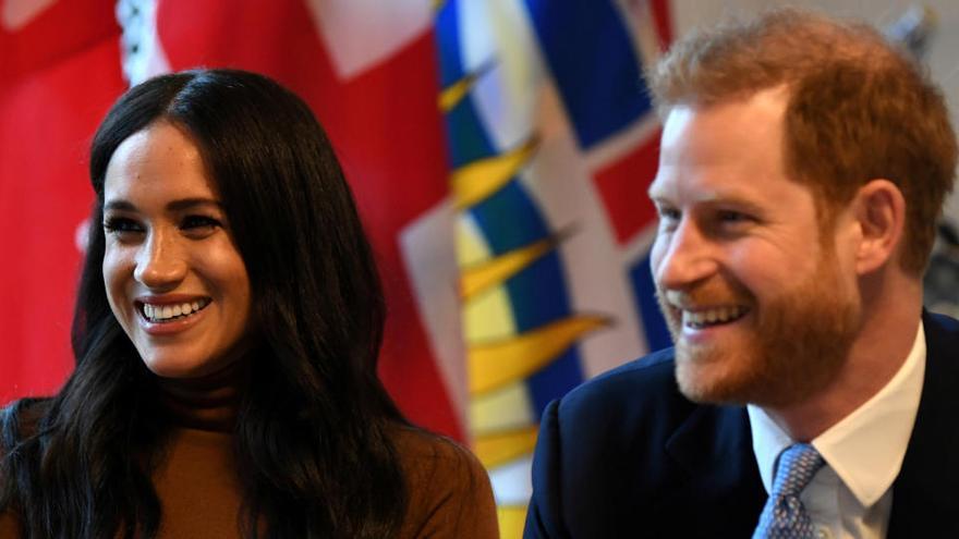 Imatge d&#039;arxiu del príncep Harry i la duquessa Meghan de la Gran Bretanya