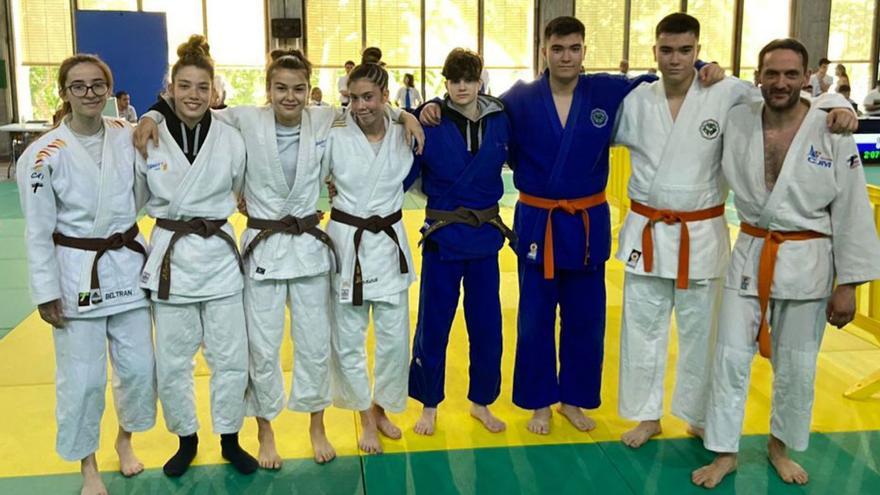 Dotze medalles per als nostres judokes en el català de kyus