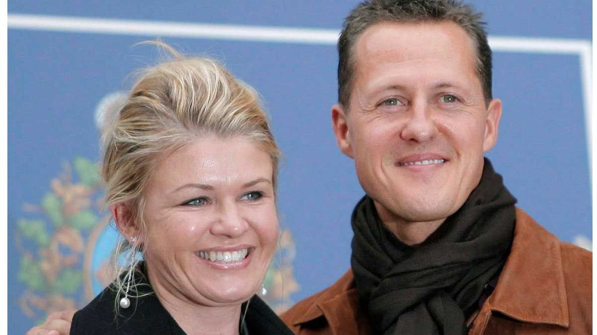 Corinna y Michael Schumacher, antes de su accidente en 2013