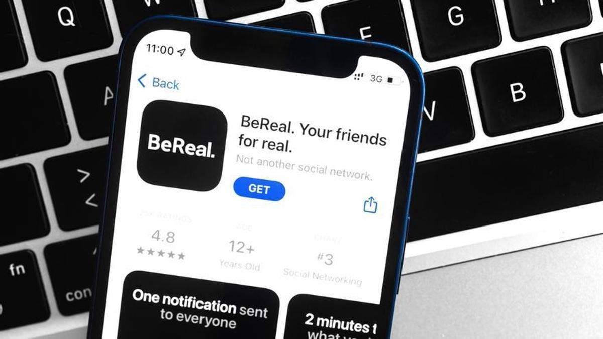 BeReal, l'aplicació que s'ha popularitzat en els darrer anys.