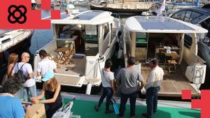 Embarcaciones en el Salón Náutico. 