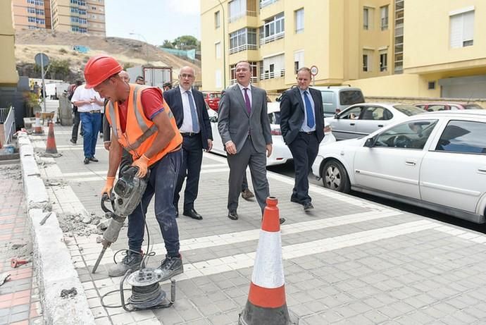 Visita oficial a Las Palmas de Gran Canaria del presidente del Cabildo, Antonio Morales