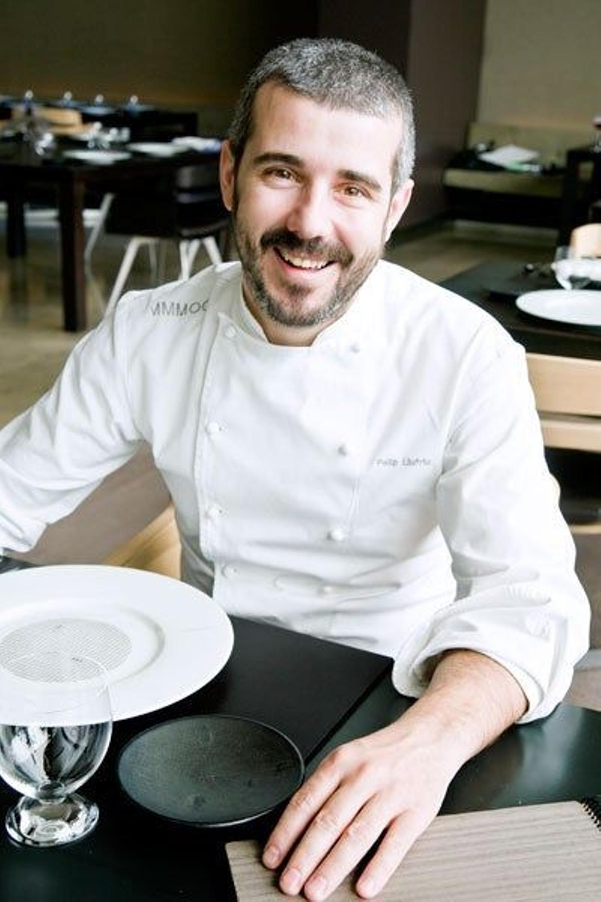 Felipe Llufriu, jefe de cocina de Moo.