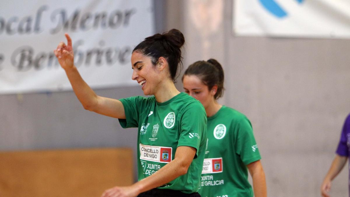 Clau celebra un gol en un partido anterior.