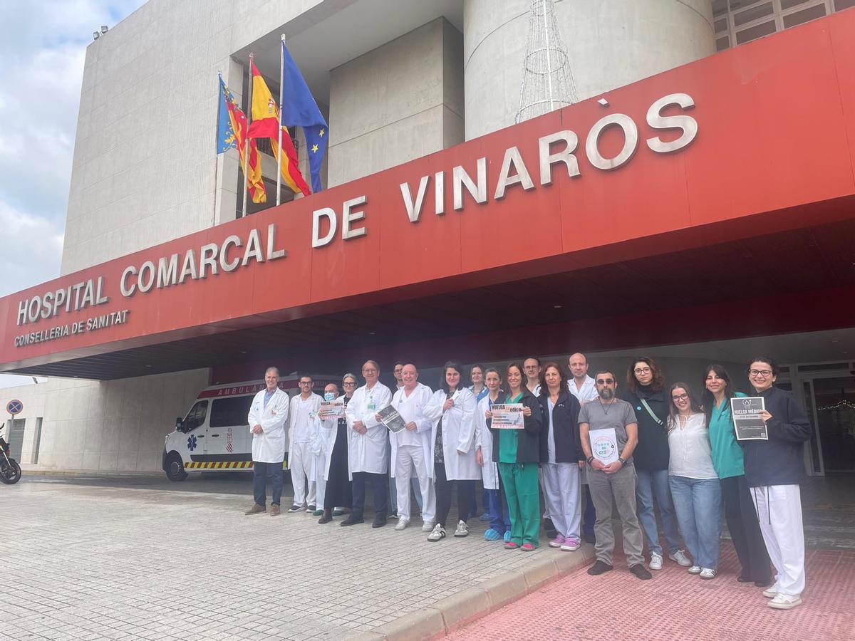 Concentraciones de médicos, de norte a sur de Castellón