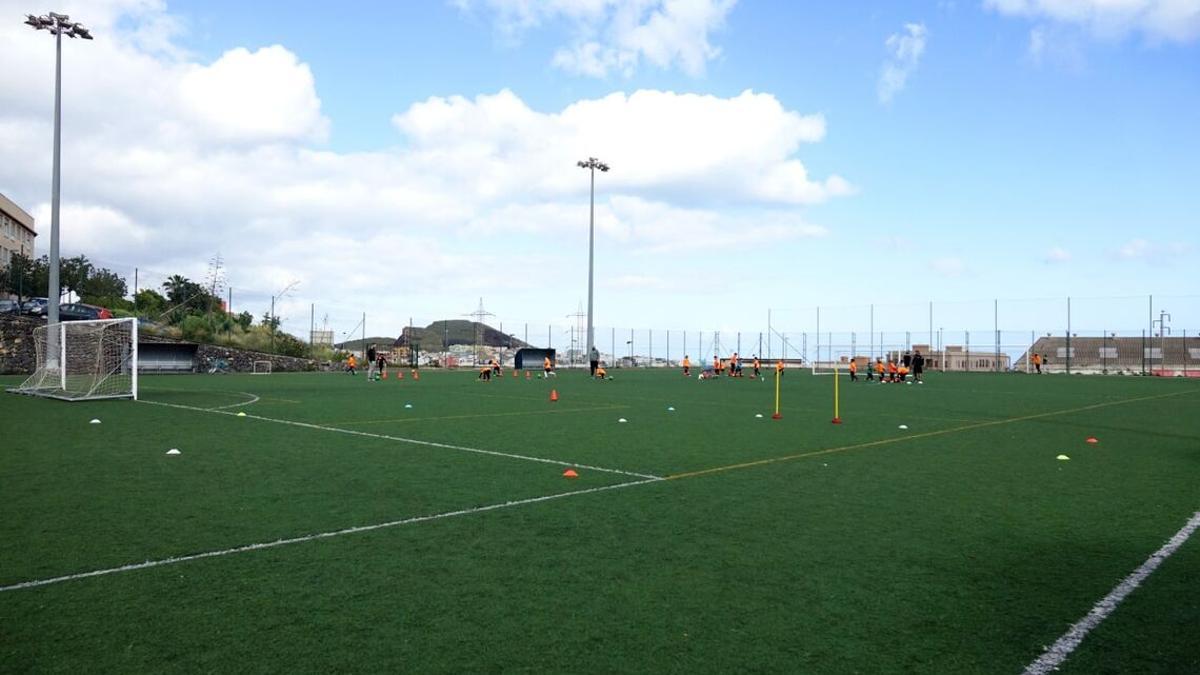 Campo de fútbol de Barranco Grande.