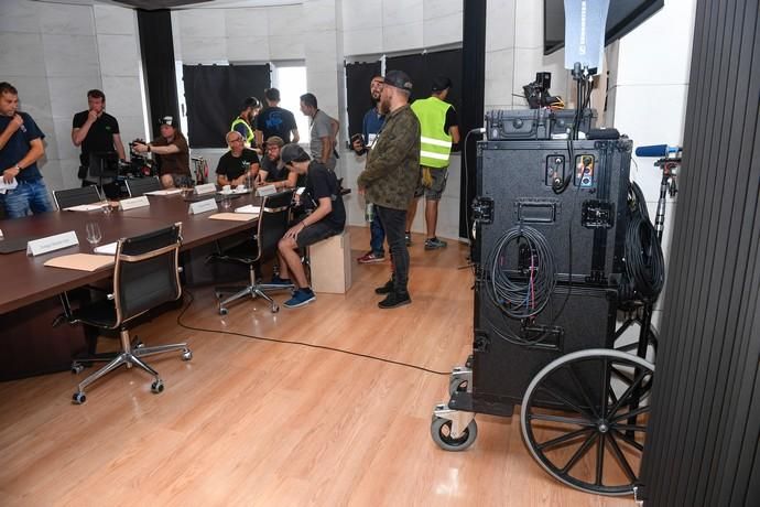 20-05-19  GENTE Y CULTURA. SEDE DE SPAR. ZONA INDUSTRIAL DE EL GORO. TELDE.  Rodaje de la serie finlandesa   | 22/05/2019 | Fotógrafo: Juan Carlos Castro