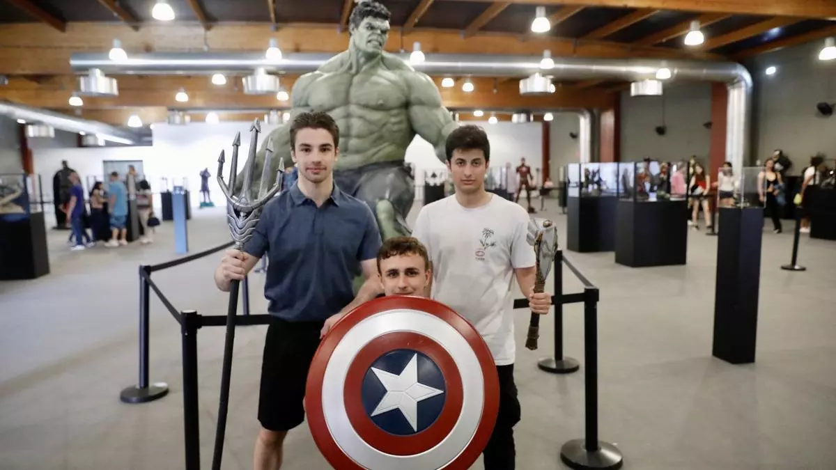En el reino de los héroes y los villanos: la mayor colección de Europa del universo Marvel pasa por Metrópoli