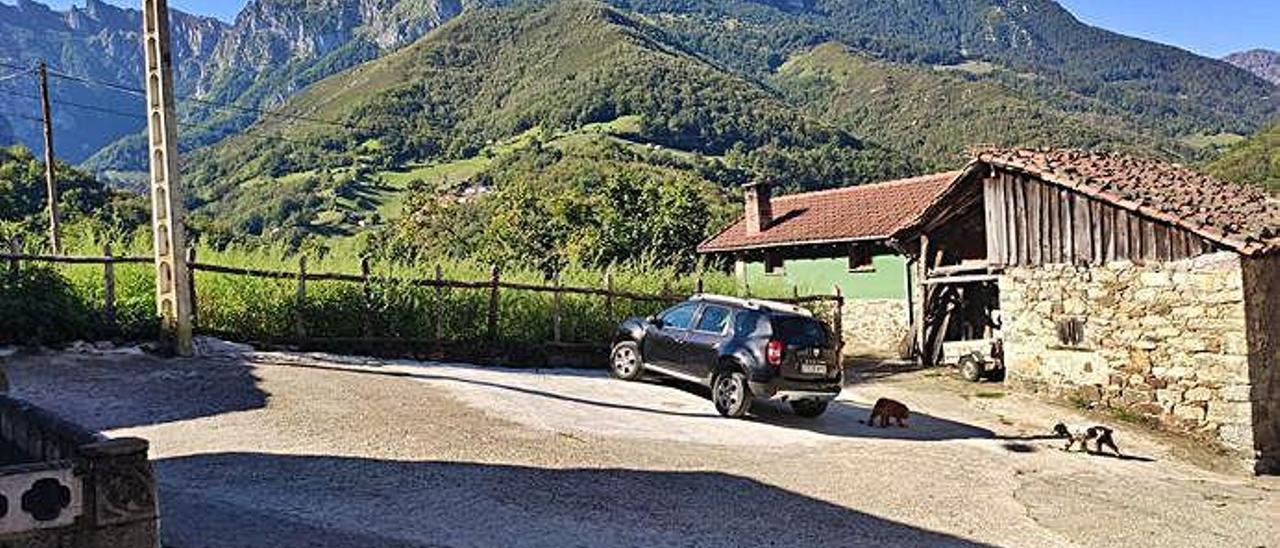 El espacio que arreglaron los vecinos en una calle.