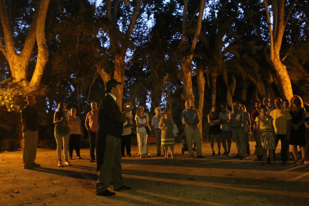 Visita nocturna a los Jardines de la Concepción