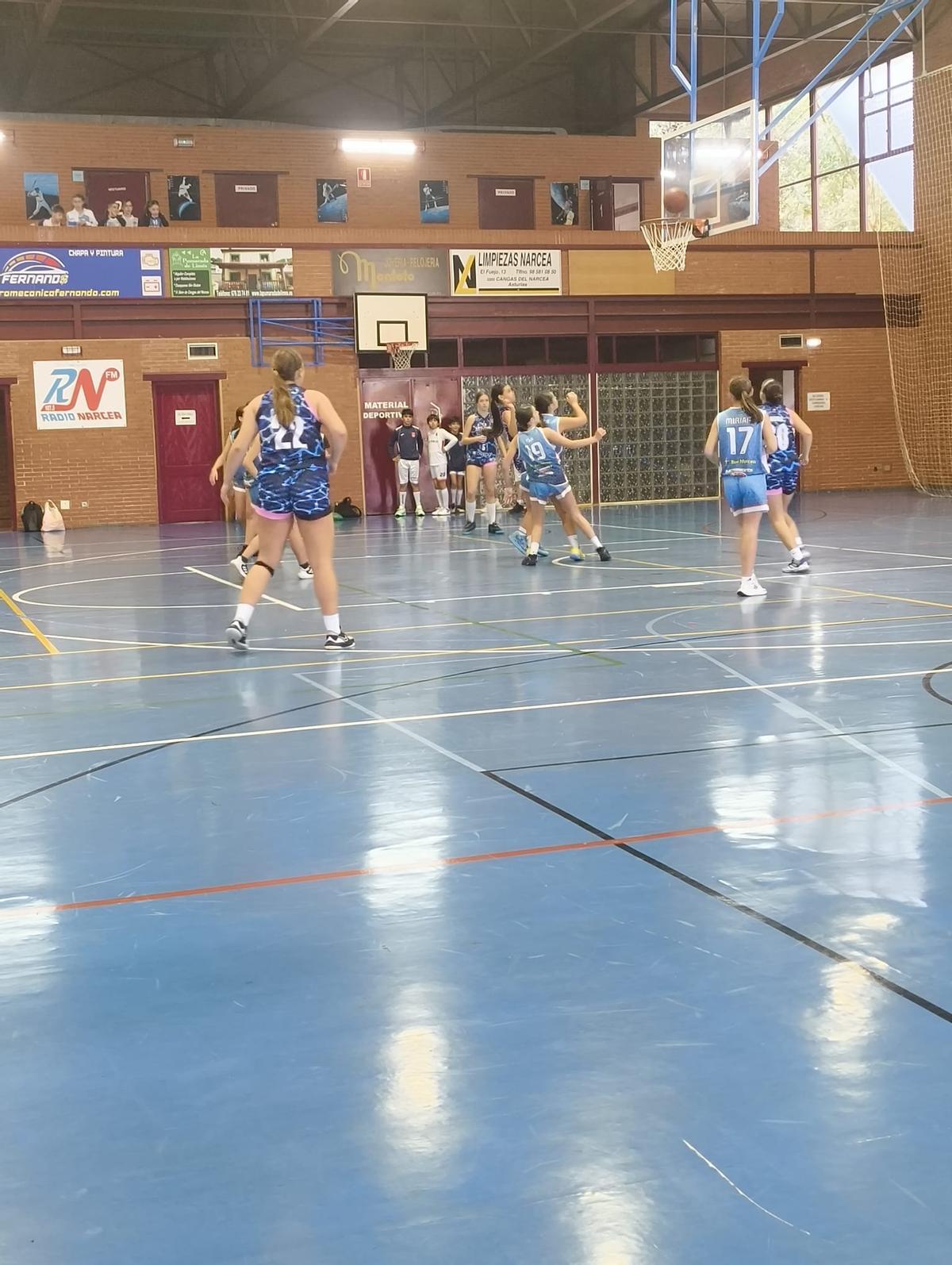 Un momento del partido del cadete frente al ArtChivo.