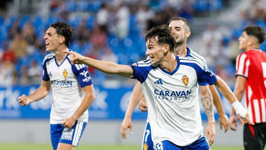 El Real Zaragoza toma el pulso a la Primera RFEF en los ensayos
