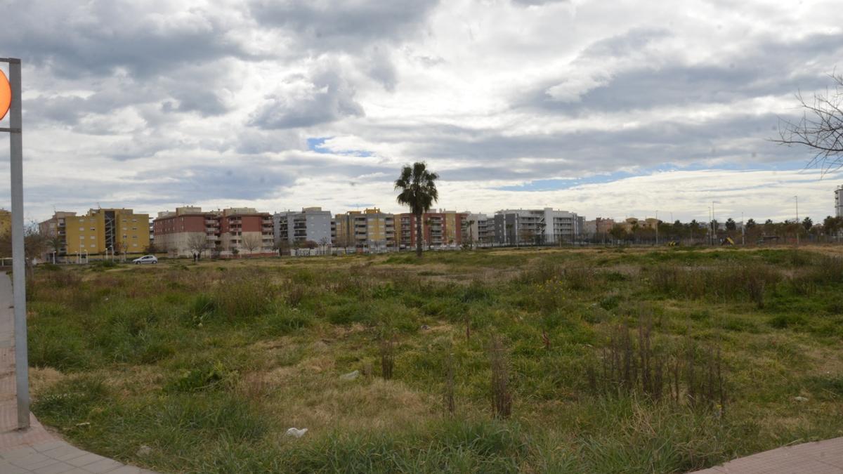 Los terrenos donde se construirá el futuro instituto.