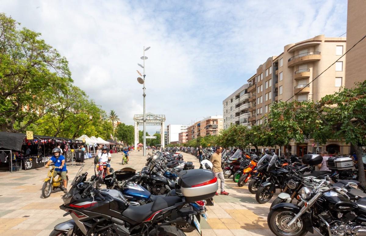 Vista del Parc de l'Estació.