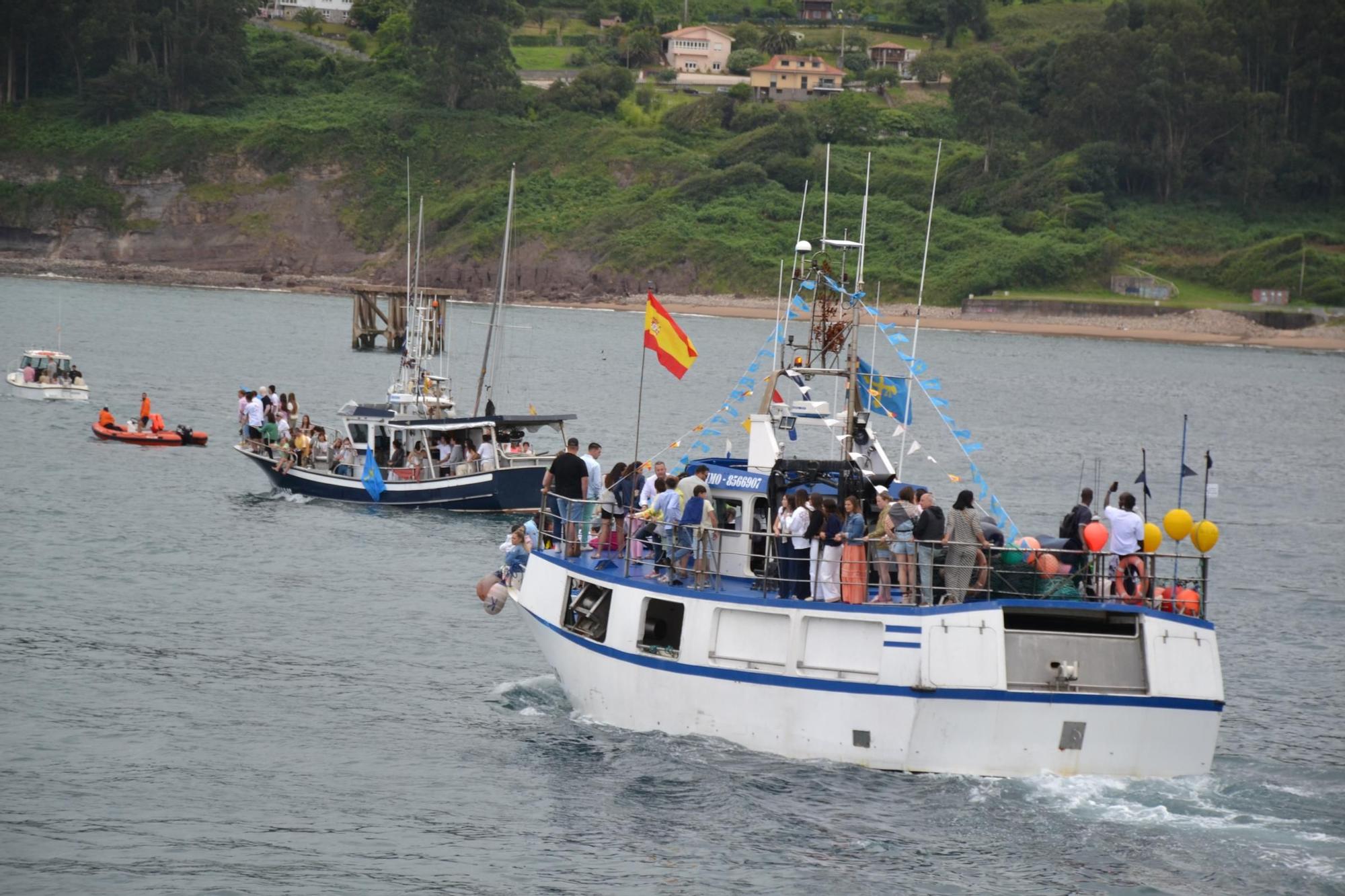 Lastres celebró la Virgen del Carmen