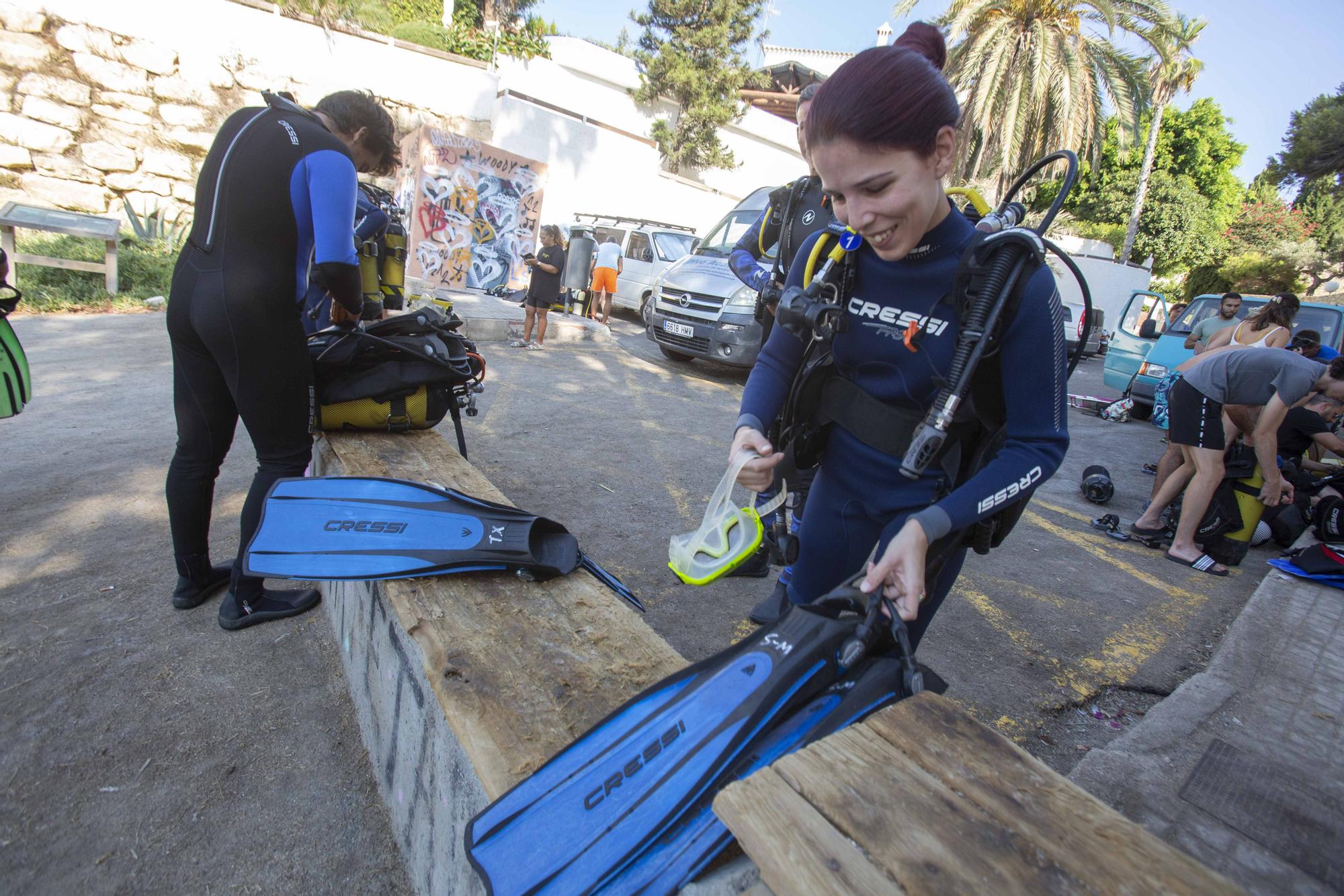 Las escuelas de buceo en Alicante son un "boom" tras la pandemia