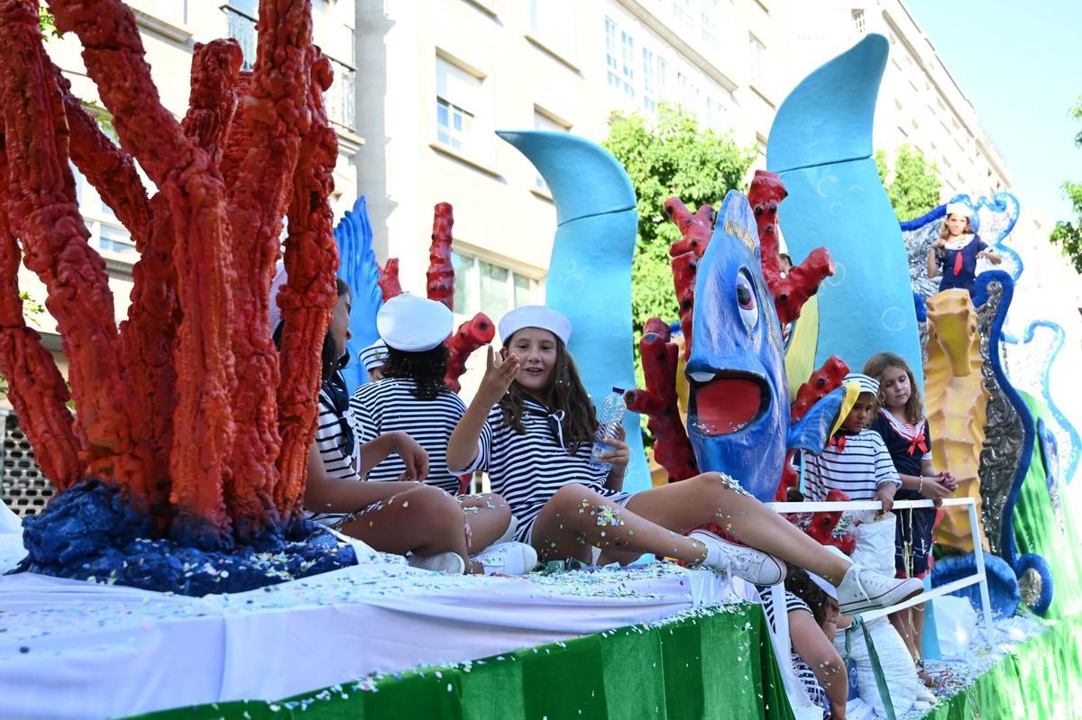 El desfile de la Batalla de las Flores de Pontevedra, en imágenes El desfile de la Batalla de las Flores de Pontevedra, en imágenes