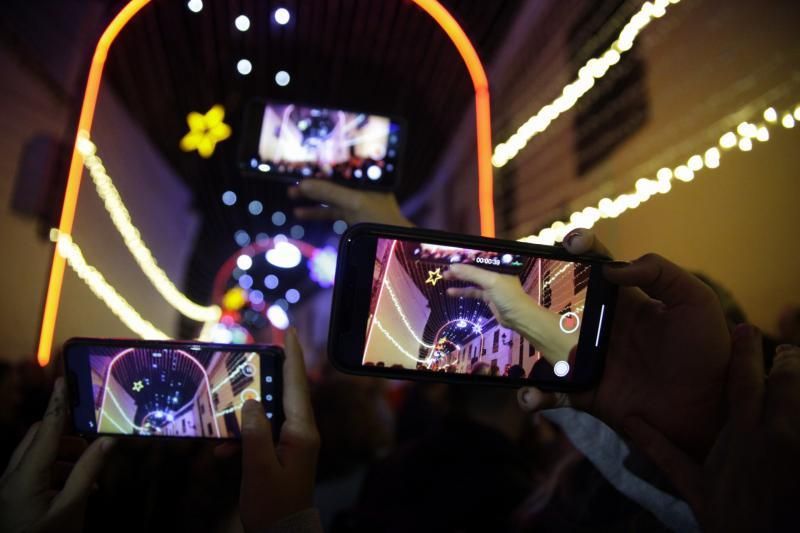 Encendido del alumbrado navideño del casco de La Laguna navidad  | 22/11/2019 | Fotógrafo: Delia Padrón