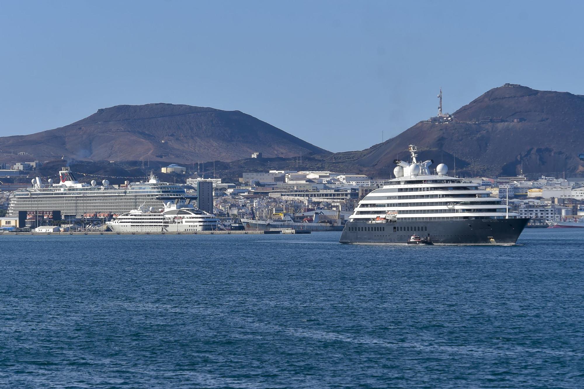 Crucero  Scenic Eclipse en el Puerto de Las Palmas