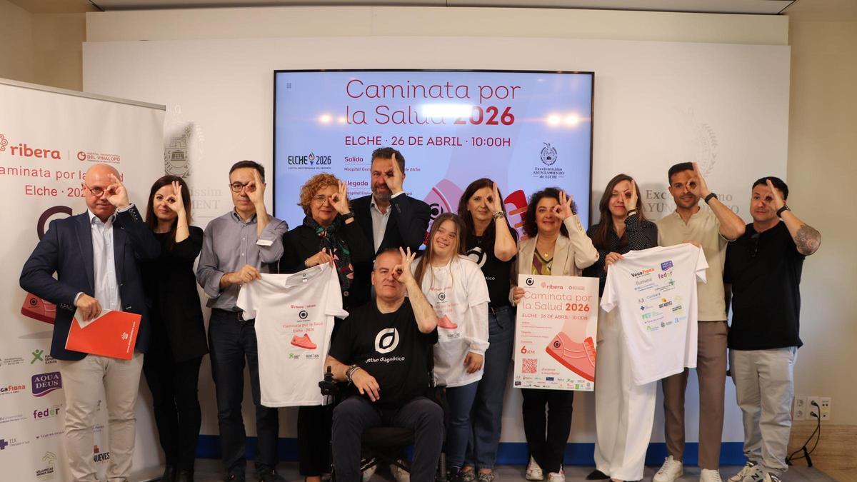La Caminata por la Salud 2026, que se celebrará el próximo domingo 26 de abril en Elche