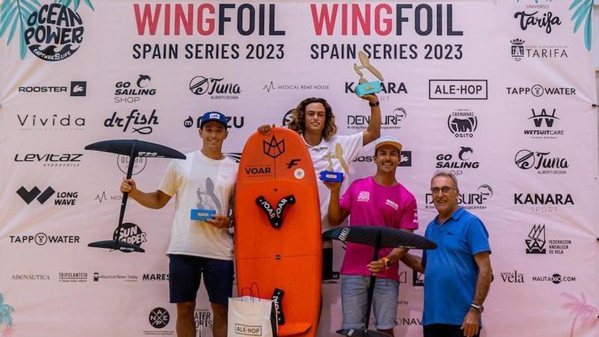 Tres mallorquines copan el podio del circuito nacional de Wind foil