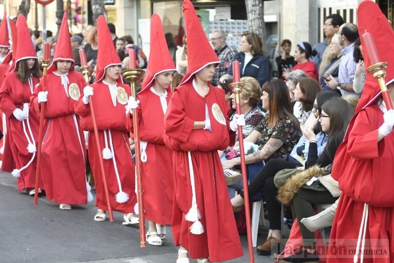 Procesión de los ''coloraos'' de Murcia