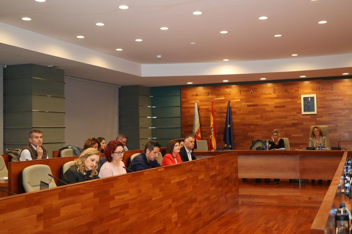 Pleno de Torrent de este jueves donde se ha aprobado la petición a Sanitat