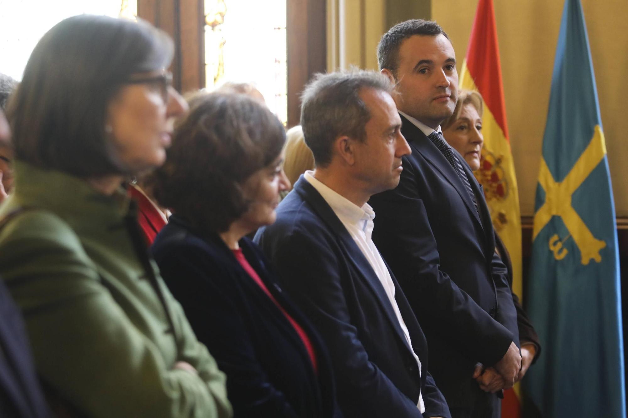 Acto del Día de la Constitución en la Junta del Principado de Asturias