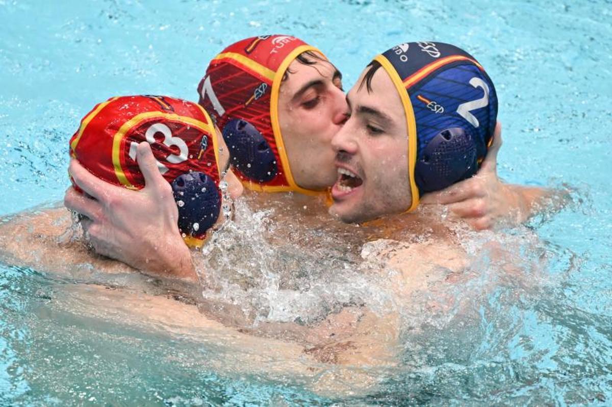 España gana a Croacia en el Europeo de Waterpolo