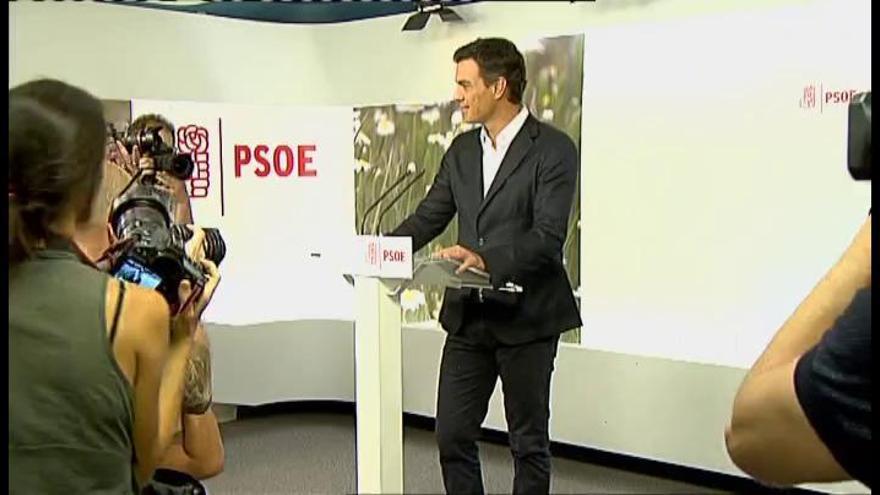 Pedro Sánchez propone un diálogo sin exclusiones