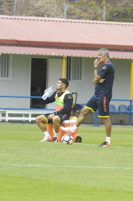 ENTRENAMIENTO DE LA UD LAS PALMAS EN BARRANCO ...