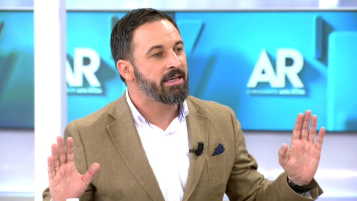 Santiago Abascal, de VOX, se define como "antipodemita y anticomunista"