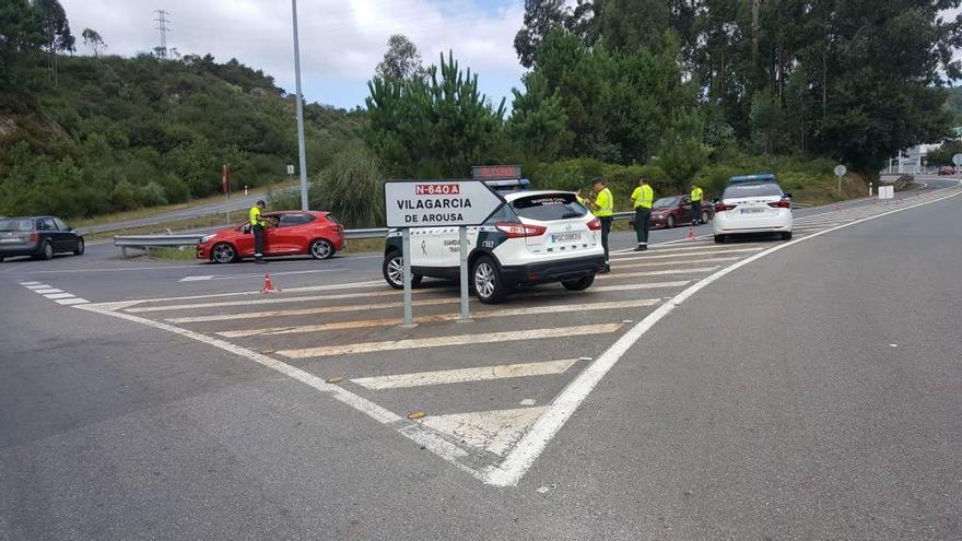 Más de un centenar de conductores dieron positivo por alcohol o drogas en la Festa da Auga