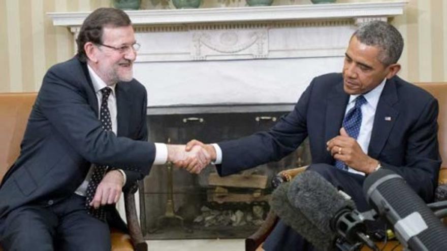 Obama ensalza el liderazgo de Rajoy
