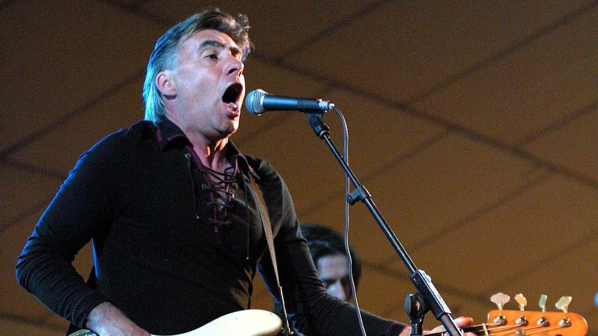 Glen Matlock, en un concierto en la Fira del Disc que ofreció hace ya unos años