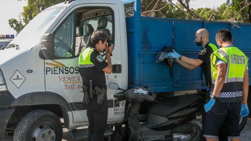 Elche registra siete accidentes al día por la reactivación económica y del parque móvil