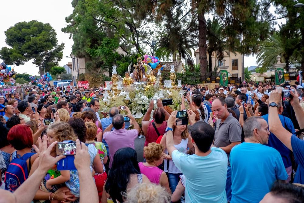 Bajada de la patrona de Novelda