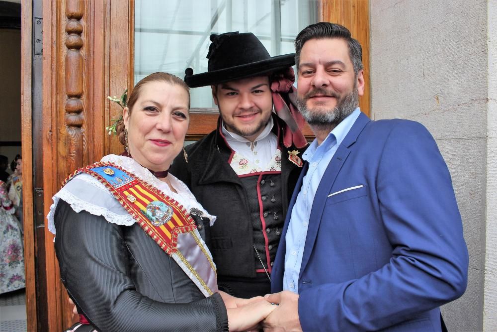 Bambalinas falleras con Inma Guerrero y Carlos Galiana