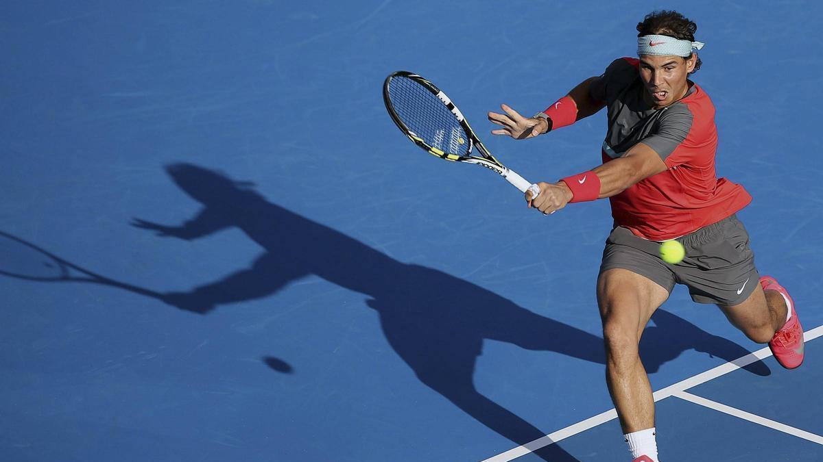 ¡Qué tiempos aquellos! (Das waren Zeiten!) Rafael Nadal im Jahr 2013.