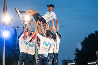 Alejandro Valverde: "Lo primero que voy a hacer es comer un helado"