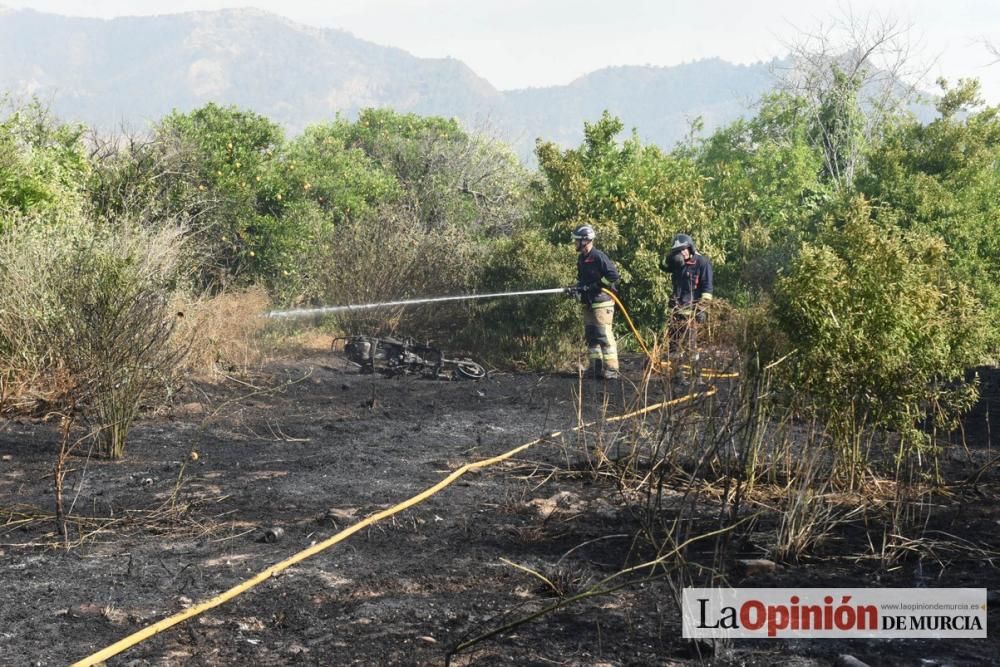 Incendio en Beniaján