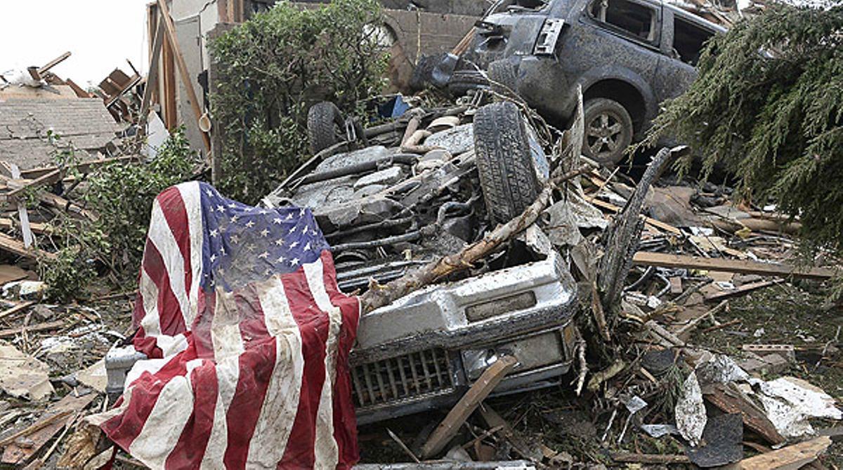 Devastador tornado a Oklahoma.